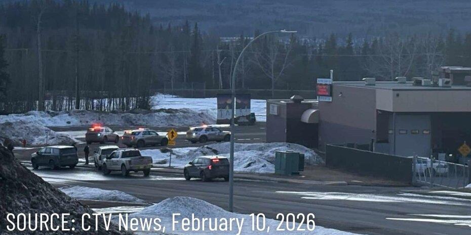 Μακελειό με 11 νεκρούς στον Καναδά, 25 τραυματίες