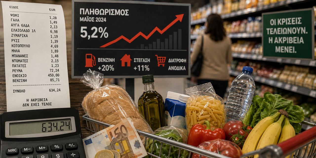 Η κρίση φεύγει (;) η ακρίβεια μένει