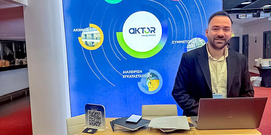Ισχυρή παρουσία του ομίλου AKTOR στο Rebrain Greece στο Λονδίνο