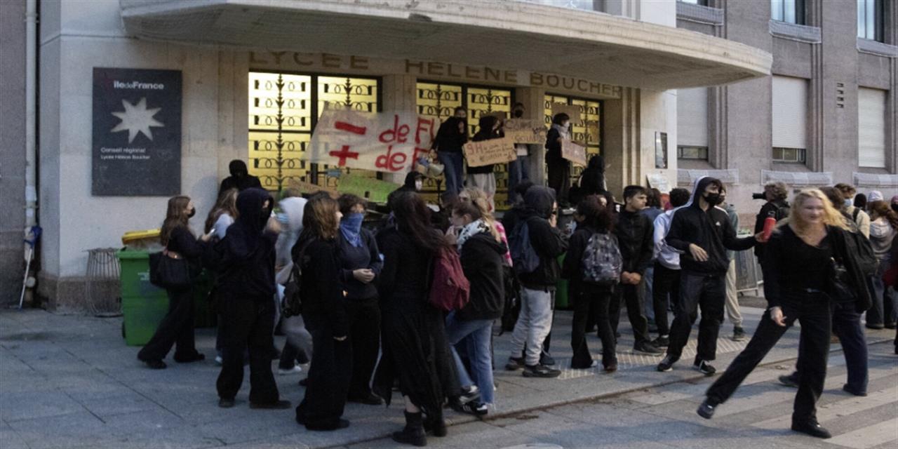 Βίαιες διαδηλώσεις μαθητών στη Γαλλία, 1.949 συλλήψεις και 400 σχολεία κλειστά | Τράπεζες στο PlusTV.gr