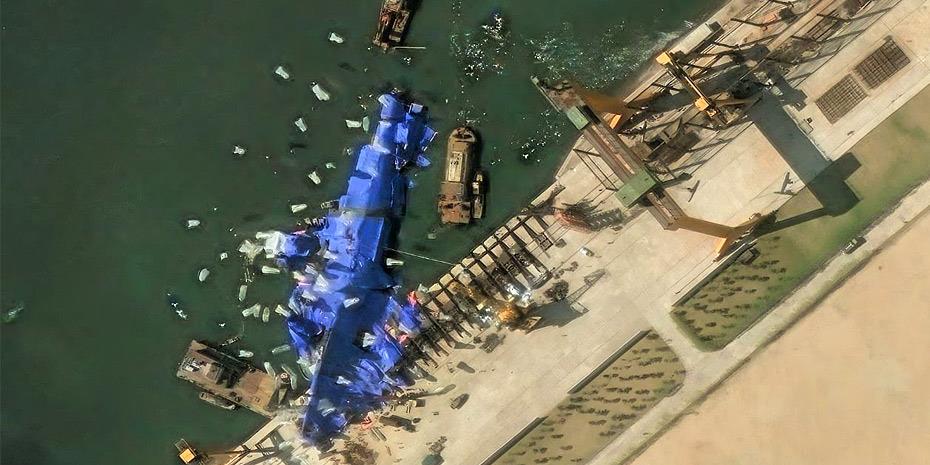 Εκανε την έκπληξη η Βόρεια Κορέα, επιπλέει το αντιτορπιλικό που βυθίστηκε