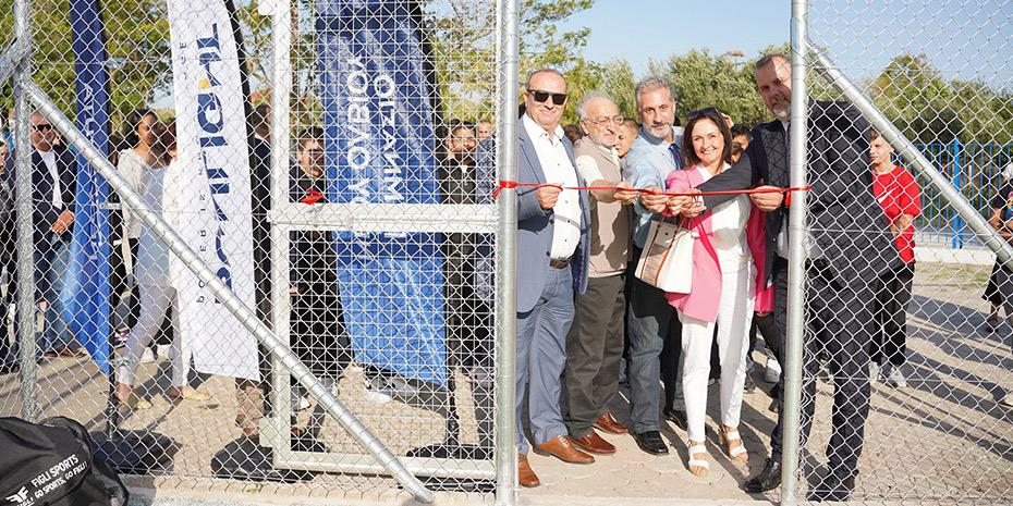 Sunlight Group: Εγκαινιάστηκε το ανακαινισμένο γυμνάσιο Νέου Ολβίου Ξάνθης