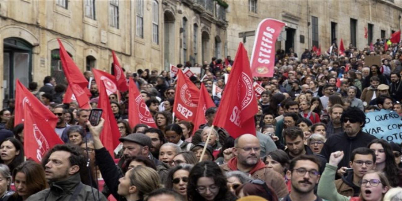 Παρέλυσε η Πορτογαλία: Απεργία-μαμούθ κατά νέων εργασιακών