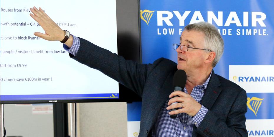 Bonus-μαμούθ €100 εκατ. για τον CEO της Ryanair!