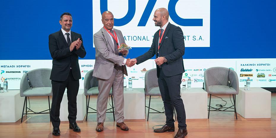 Με «Ειδική Βράβευση» τιμήθηκε η «UTC Διεθνείς Μεταφορές» στο 6ο Συνέδριο Υποδομών & Μεταφορών