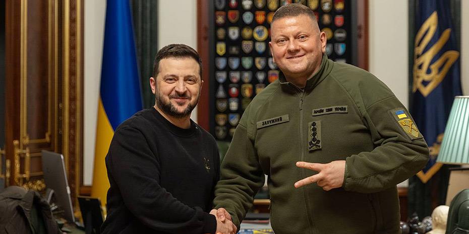 Ουκρανία: Πρεσβευτής στη Βρετανία αναλαμβάνει ο στρατηγός Ζαλούζνι