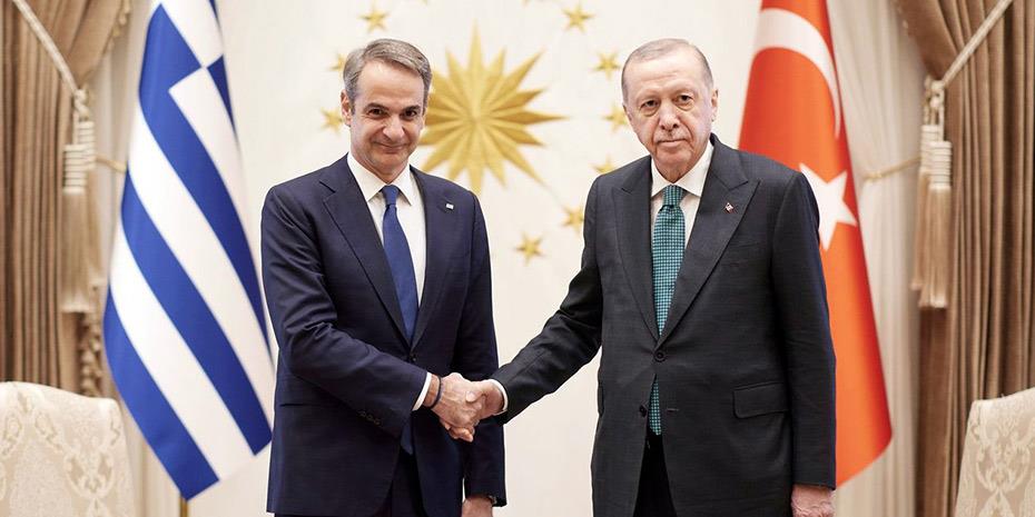 Σήμα Ερντογάν για «δίαυλο διαλόγου», μήνυμα Μητσοτάκη για το casus belli