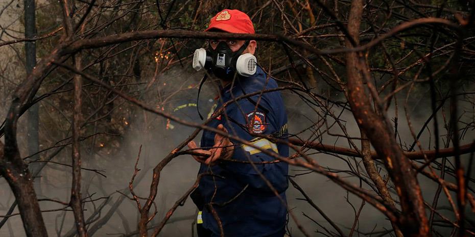 Ενεργοποιήθηκε η υπηρεσία Κοπέρνικος για τη χαρτογράφηση της πυρκαγιάς στη Θάσο