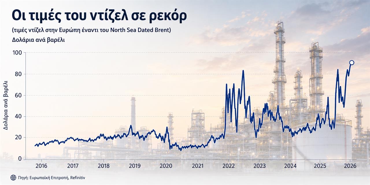 Γιατί οι τιμές βενζίνης και ντίζελ... αποσυνδέθηκαν από το Brent