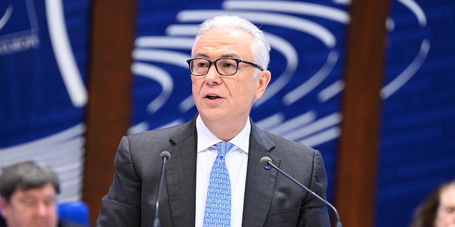 Αποχώρησε από Πρόεδρος στο Συμβούλιο της Ευρώπης ο Θ. Ρουσόπουλος