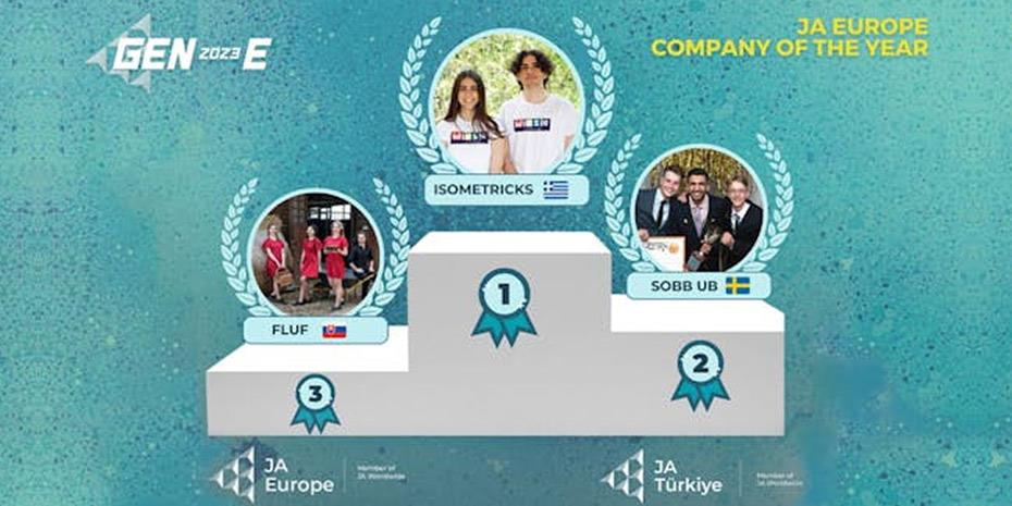 Η ελληνική «startup» Isometricks εκπροσωπεί την Ευρώπη στον διαγωνισμό Junior Achievement
