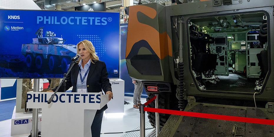 DEFEA: Παρουσιάστηκε το Philoctetes από Metlen και KNDS France