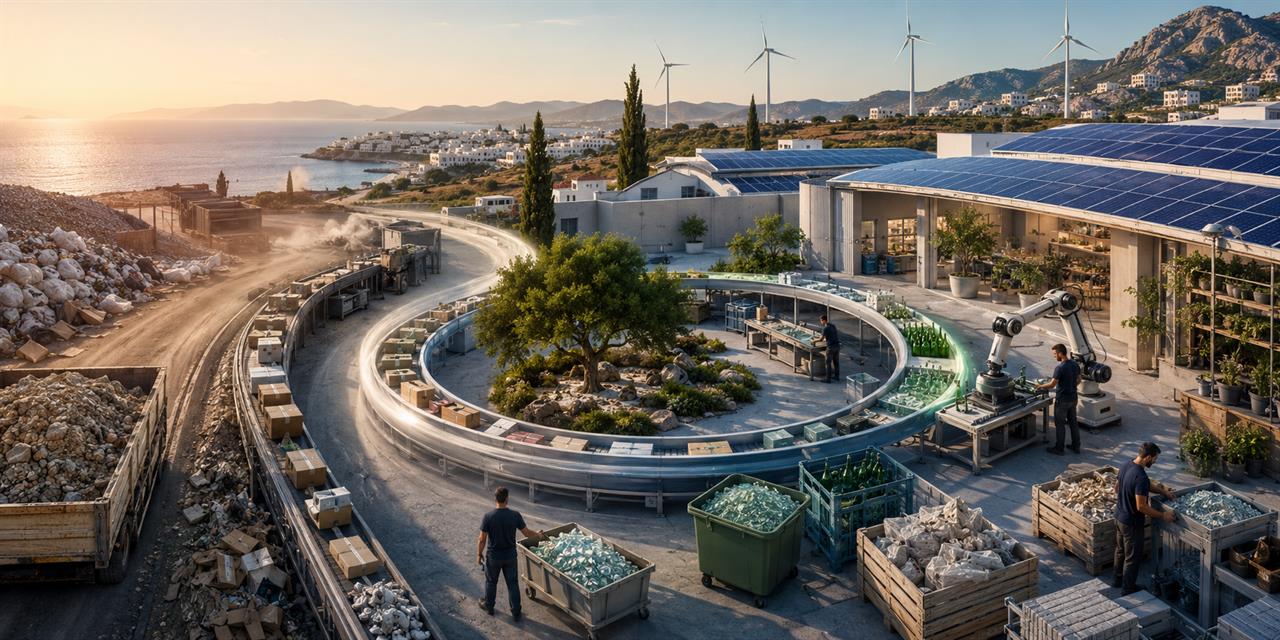Η κυκλική οικονομία σώζει την ελληνική επιχειρηματικότητα
