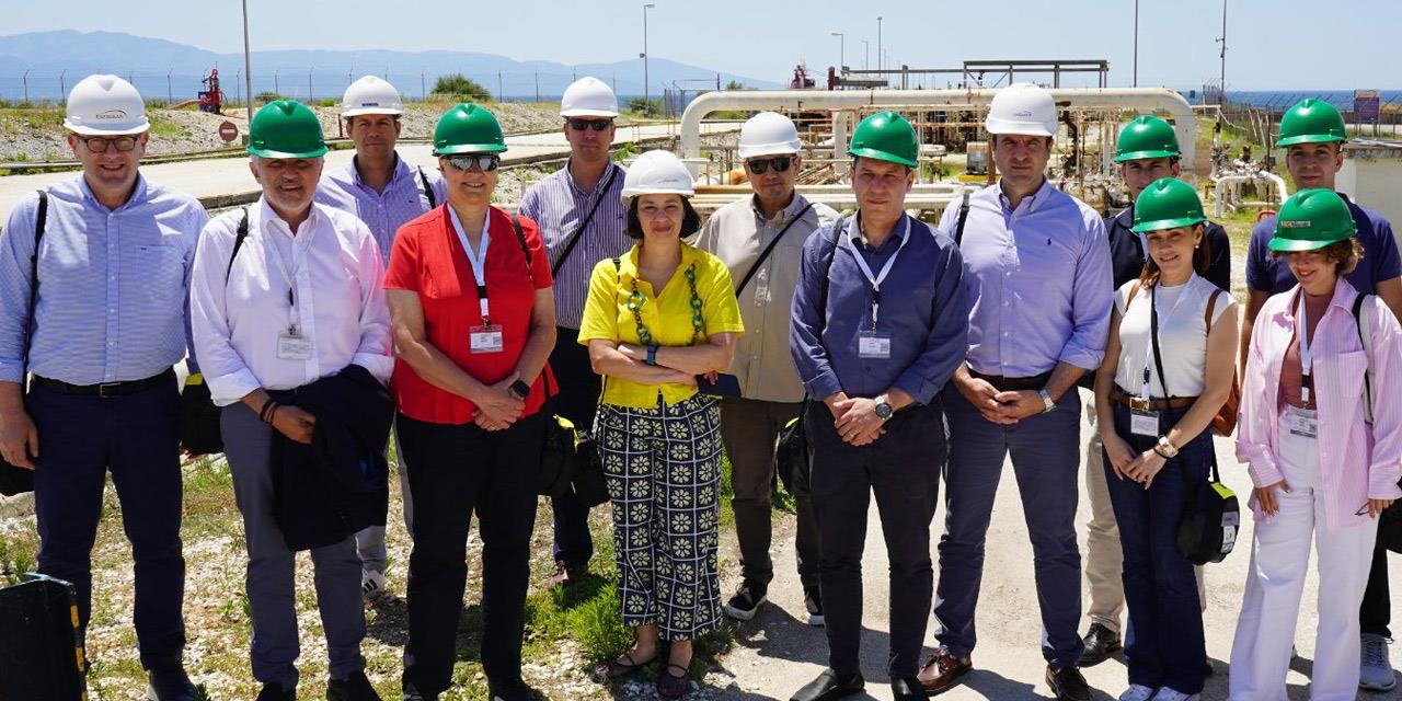 Energean: Επίσκεψη της Προέδρου του SPE στις εγκαταστάσεις του Πρίνου