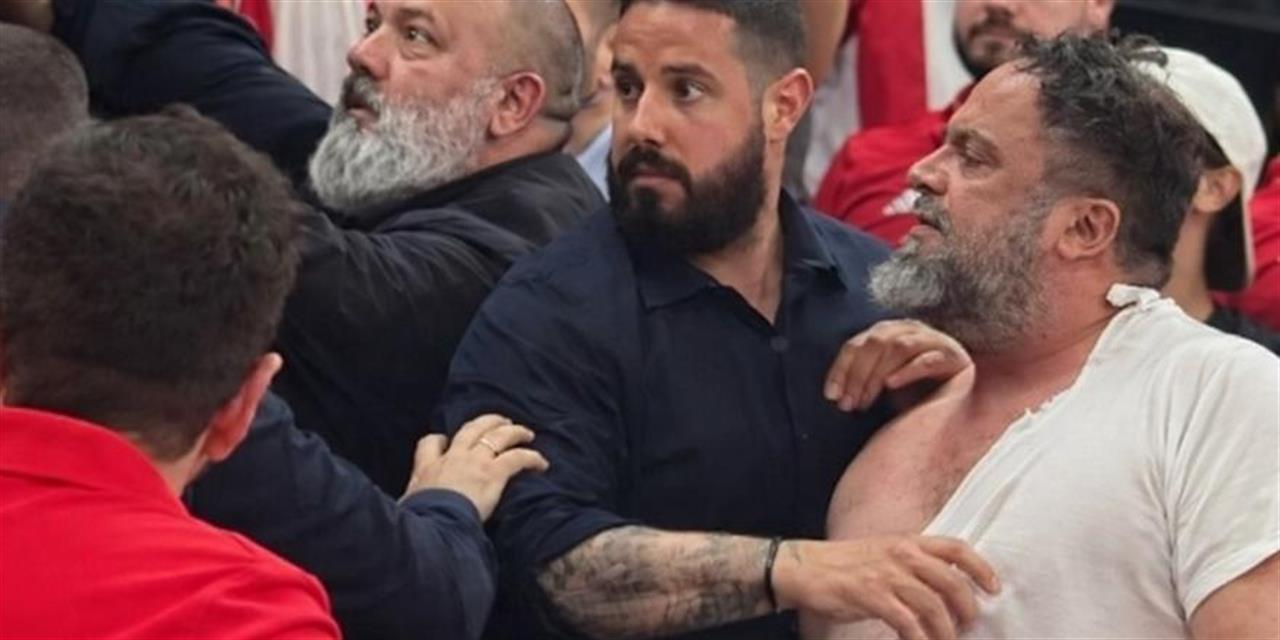 Επεισόδιο Μαρινάκη - Δημητριάδη στον τελικό του Final Four!