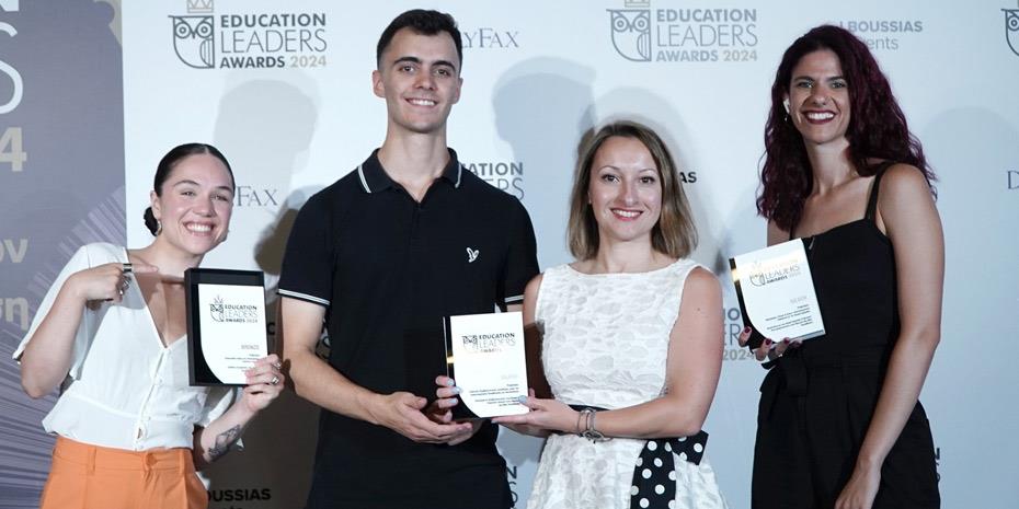 Τριπλή διάκριση για την Projectyou στα Education Leaders Awards