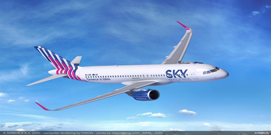 Εξι αεροσκάφη Airbus A320neo απέκτησε η SKY express