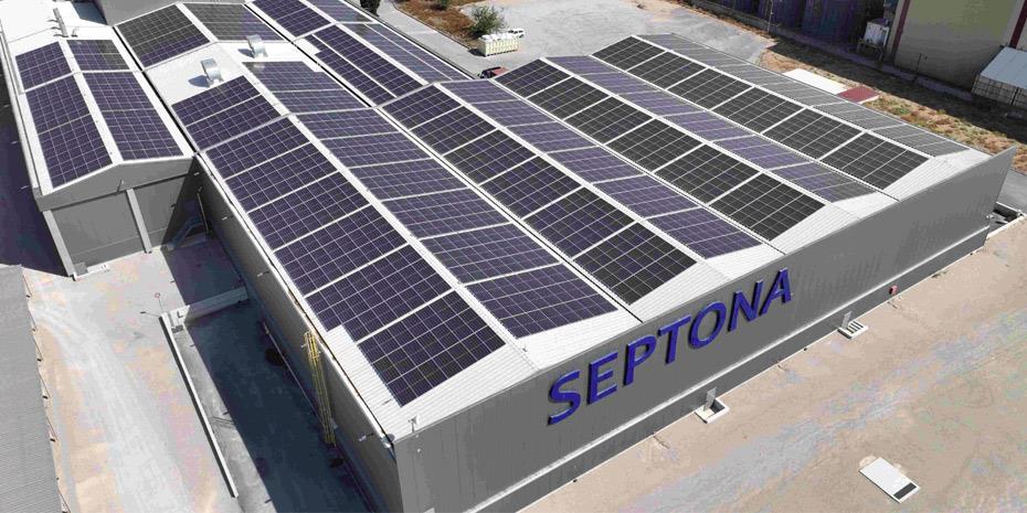 Επένδυση €2 εκατ. για εγκατάσταση φωτοβολταϊκών ολοκληρώνει η Septona