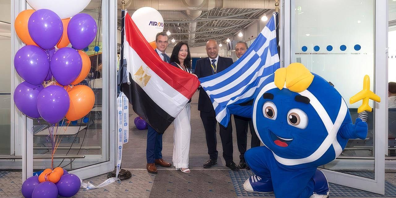 Εγκαινίασε τις απευθείας πτήσεις προς την Αθήνα η AIRCAIRO