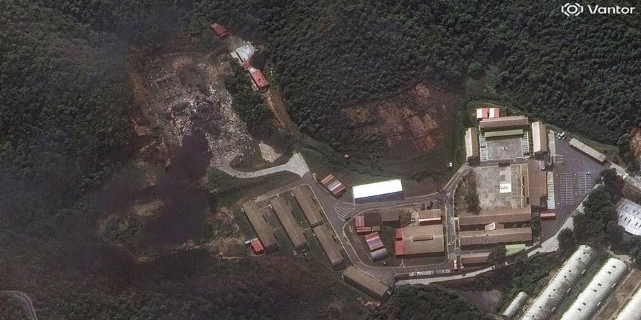 Φωτογραφίες με τις ζημιές στη στρατιωτική βάση όπου συνελήφθη ο Μαδούρο