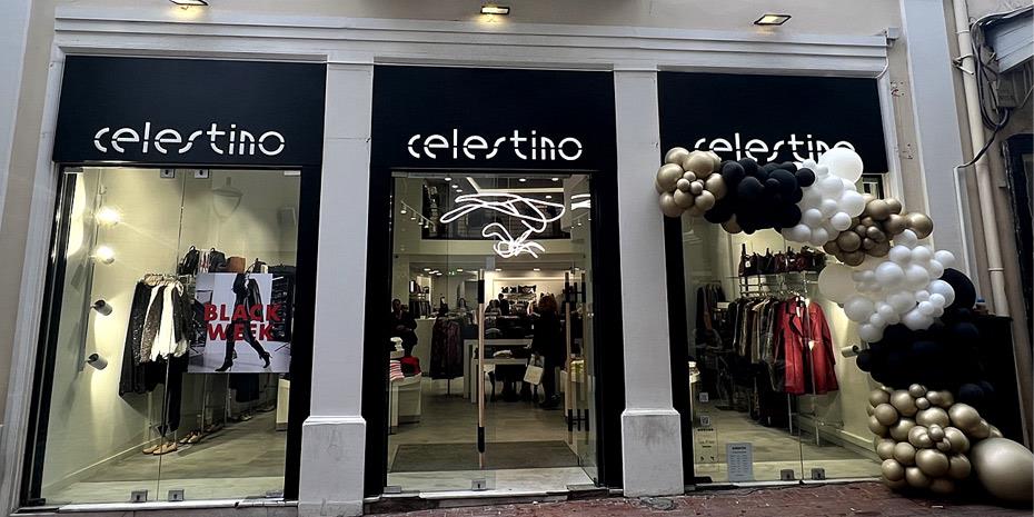 Εγκαινίασε το νέο της κατάστημα στην Ερμού η Celestino