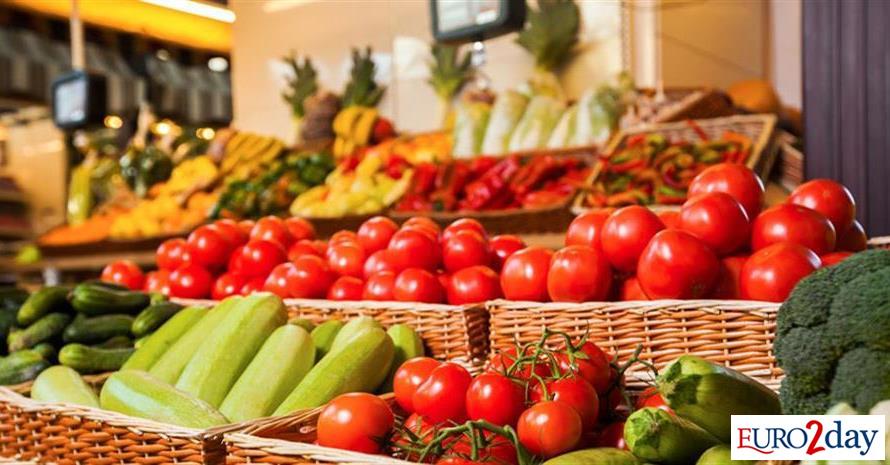 Πάνω 12,5% οι εισαγωγές φρούτων-λαχανικών το 1ο εξάμηνο