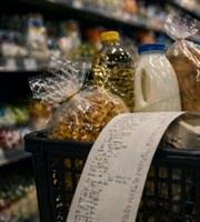 Supermarket basket at a six-year high