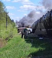 Ρωσία: Εκρηκτικός μηχανισμός εκτροχίασε εμπορευματική αμαξοστοιχία