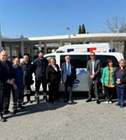 Δωρεά ασθενοφόρου στο νοσοκομείο ΑΧΕΠΑ Θεσσαλονίκης από τη ΜΕΒΓΑΛ