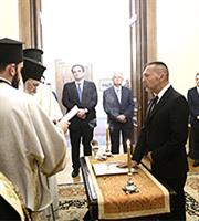 Stournaras’s Swearing-In as Governor of the Bank of Greece Before Tasoula