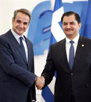 ΑΟΖ και μεταναστευτικό στην ατζέντα της συνάντησης Μητσοτάκη-Χαφτάρ