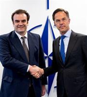 Pierrakakis - Rutte: Focus on defense, the economy, and geopolitical challenges