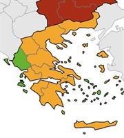 ECDC: Στην Ελλάδα οι μόνες «πράσινες» περιοχές της Ευρώπης 