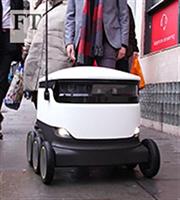 Ρομπότ σε ρόλο… ντελιβερά στους δρόμους του Λονδίνου