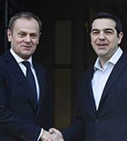 Με τριπλή ατζέντα το ραντεβού Τσίπρα-Τουσκ