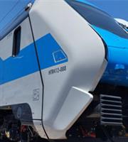 The first new Intercity Blues IC trains arrive in Thessaloniki