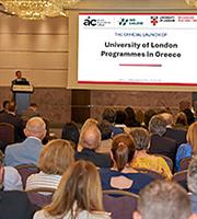 University of London: Presented its academic programs to the Greek market